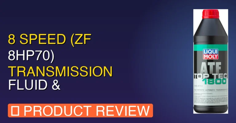 8 speed Transmission Fluid & Filter: Best Ram 1500 Change Kit Review