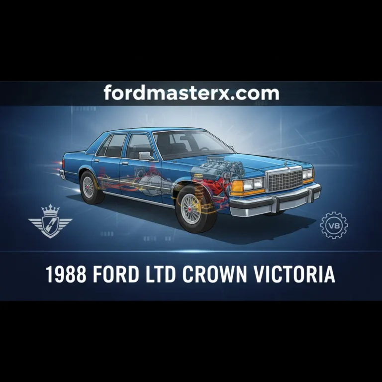 1988 Ford Ltd Crown Victoria Engineering, Performance, And Heritage
