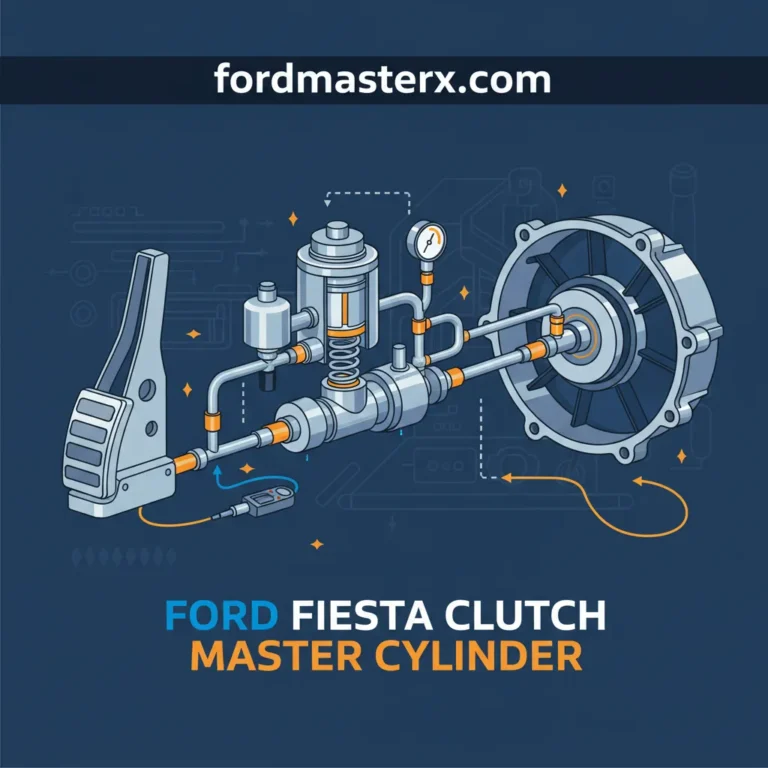 Ford Fiesta Clutch Master Cylinder Replacement And Hydraulic System Diagnostics