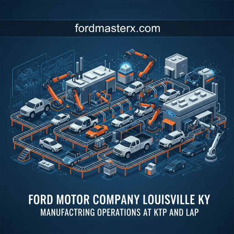Ford Motor Company Louisville Ky: Manufacturing Operations At Ktp And Lap