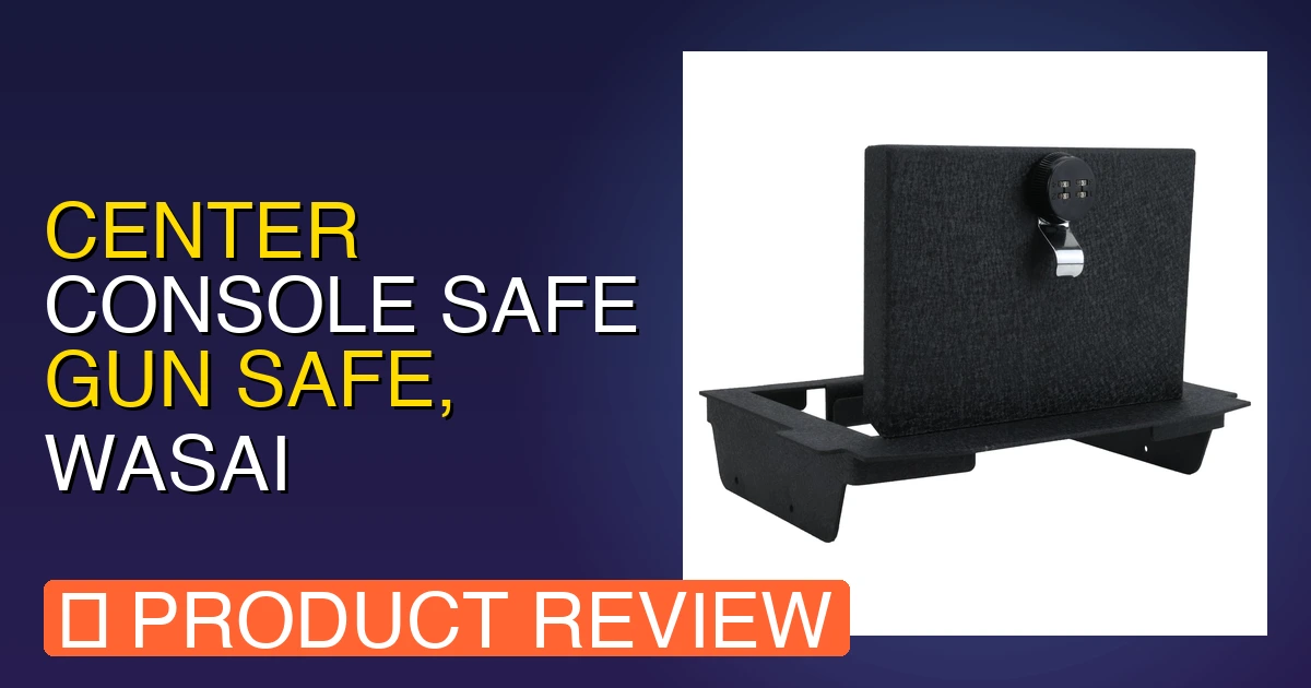 featured center console safe gun safe wasai premium invehic