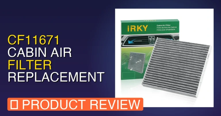 CF11671 Cabin Air Filter Replacement with 2022 Ram 1500 Review: Verdic