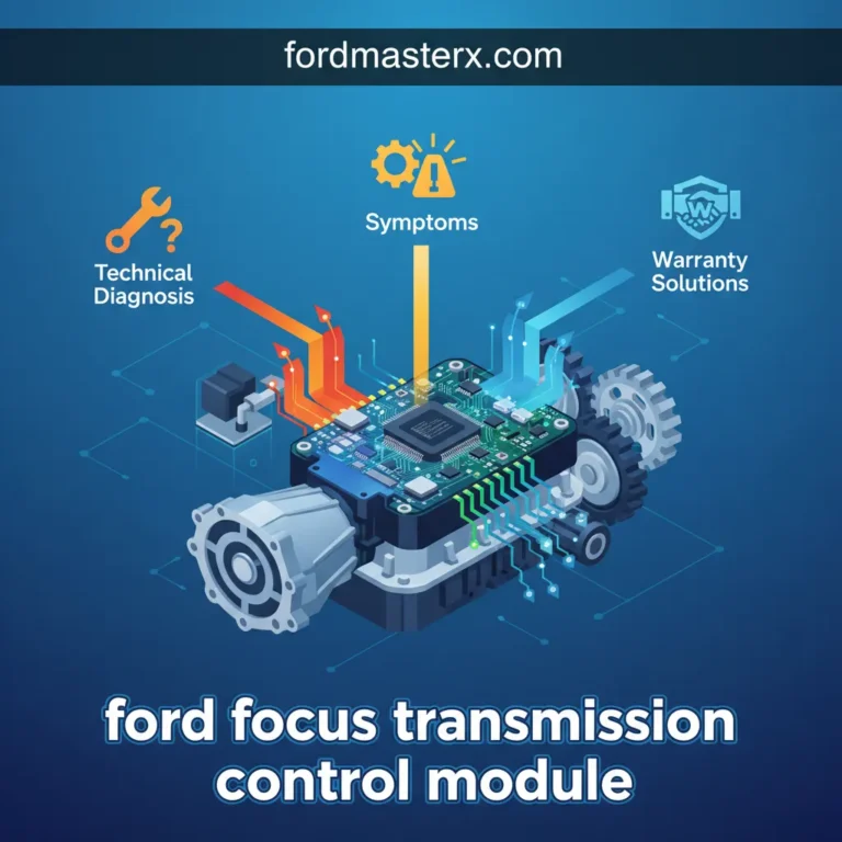 Ford Focus Transmission Control Module: Technical Diagnosis, Symptoms, And Warranty Solutions