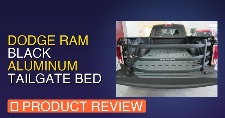 Truck Bed Extender Ram 1500: Dodge Ram Black Aluminum Tailgate Bed Rev