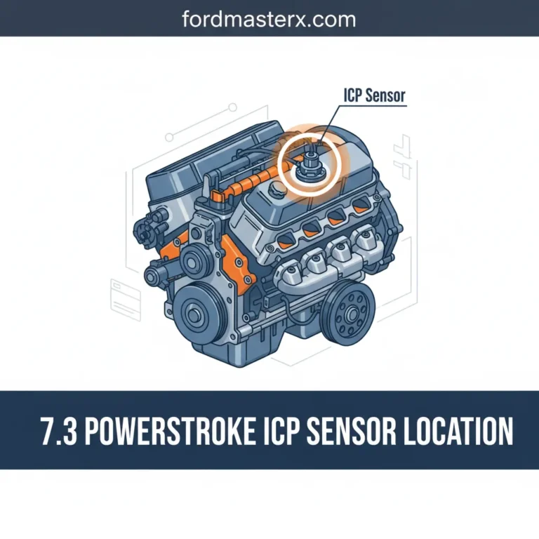 7.3 Powerstroke Icp Sensor Location And Diagnostics For Ford Super Duty Owners