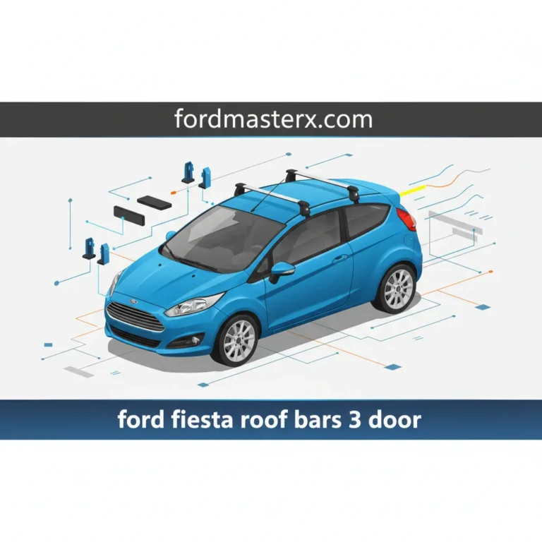 Ford Fiesta Roof Bars 3 Door: Technical Fitment Guide And Installation Requirements
