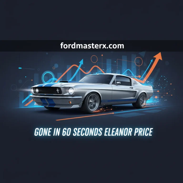 Gone In 60 Seconds Eleanor Price Trends And Market Valuation Guide