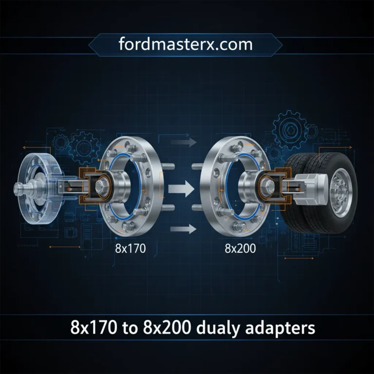 8X170 To 8X200 Dually Adapters: Engineering Specifications And Wheel Conversion Requirements