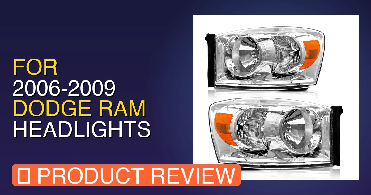 featured for 20062009 dodge ram headlights assembly for 200