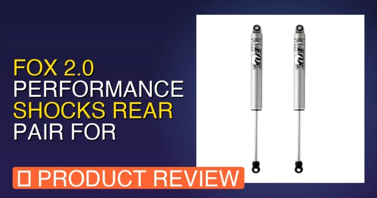 Fox 2.0 Performance Shocks Rear Pair: Best Fox Shocks Ram 2500 Review