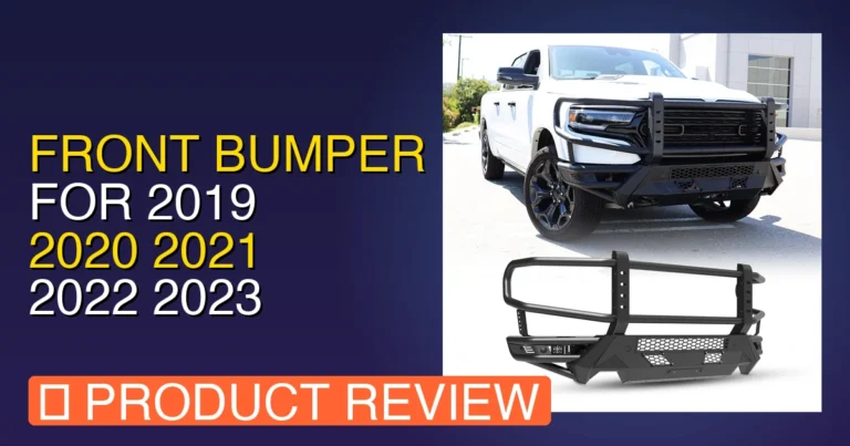 2023 Ram 1500 Front Bumper: Front Bumper for 2019 2020 2021 Review