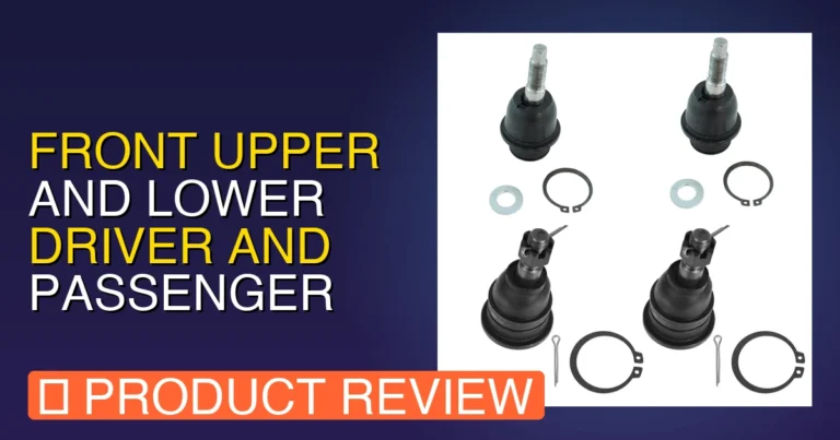 Ram 1500 Ball Joints: Front Upper and Lower Driver and Honest Verdict