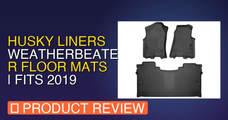 Best 2022 Ram 1500 Floor Mats: Husky Liners Weatherbeater Floor Mats |