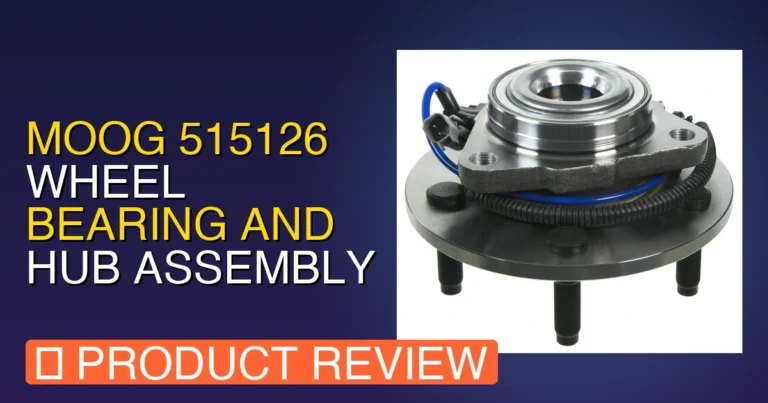MOOG 515126 Wheel Bearing and Hub: Honest Ram 1500 Wheel Bearing Revie