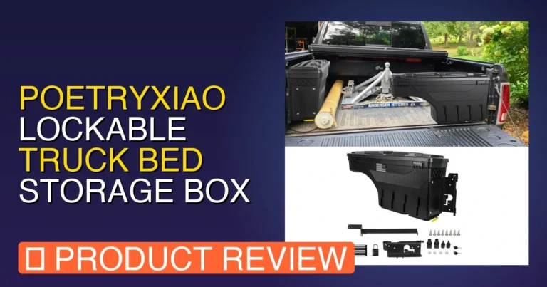 POETRYXIAO Lockable Truck Bed Storage Box: Dodge Ram 1500 Best Review