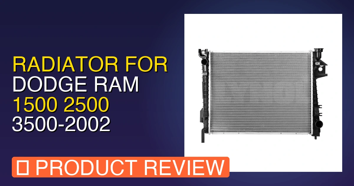 featured radiator for dodge ram 1500 2500 35002002 2003 200