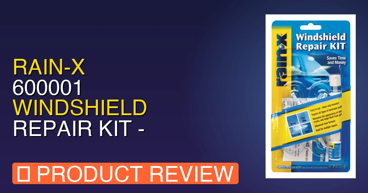 featured rainx 600001 windshield repair kit quick and easy