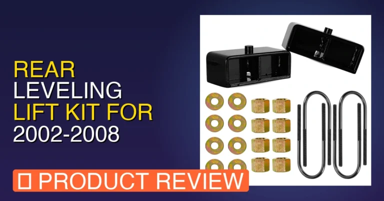 Rear Leveling Lift Kit for 2002: 2003 Dodge Ram 1500 Lift Kit Worth It