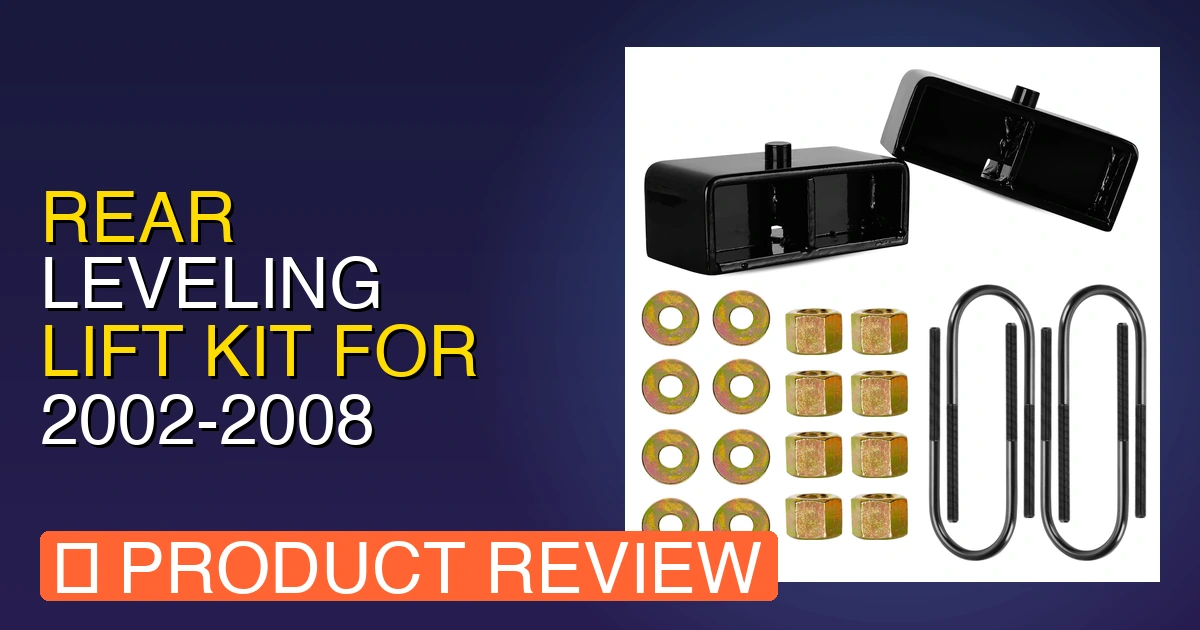featured rear leveling lift kit for 20022008 dodge ram 1500