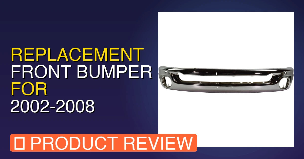 featured replacement front bumper for 20022008 dodge ram 15