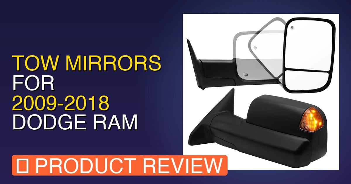 featured tow mirrors for 20092018 dodge ram 1500 20102018 r