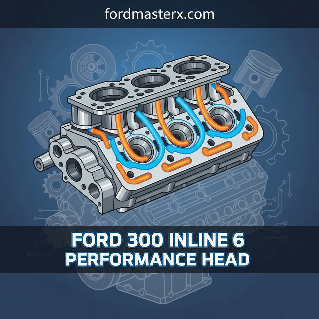 ford 300 inline 6 performance head