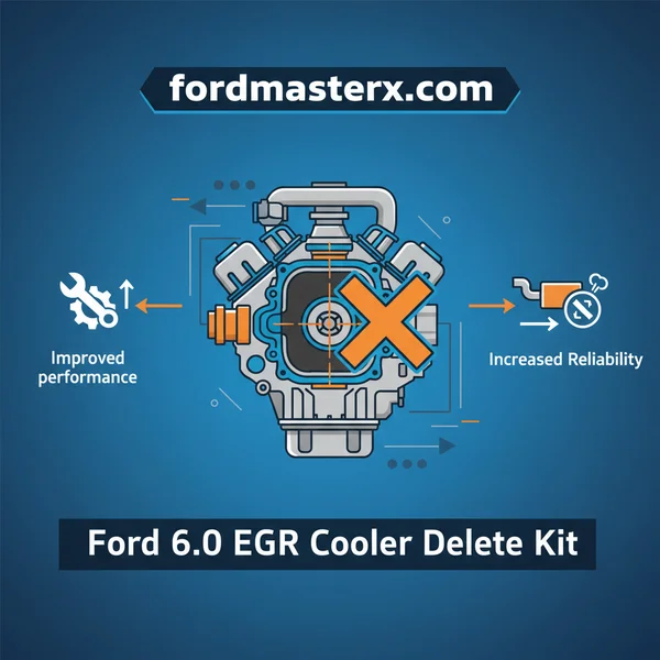 Best Ford 6.0 EGR Cooler Delete Kits: 2003-2007 Guide