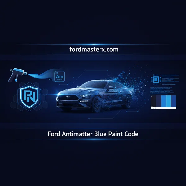ford antimatter blue paint code featured
