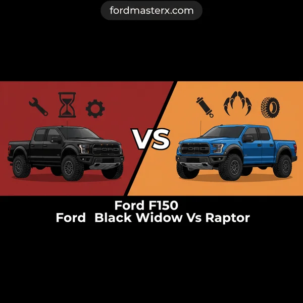 ford f150 black widow vs raptor featured