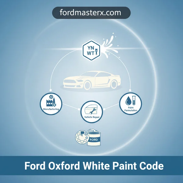 ford oxford white paint code featured