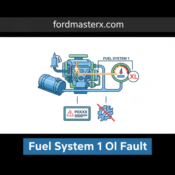 fuel system 1 ol fault featured