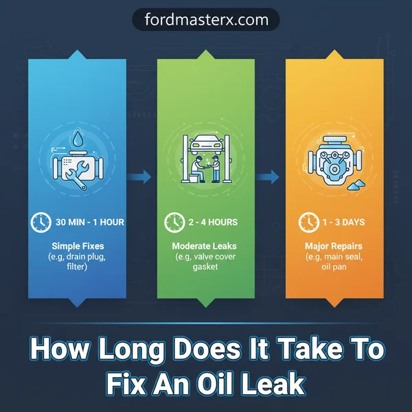 How Long Does It Take To Fix An Oil Leak How Long Does It Take To Fix An Oil Leak - Complete Guide and Information