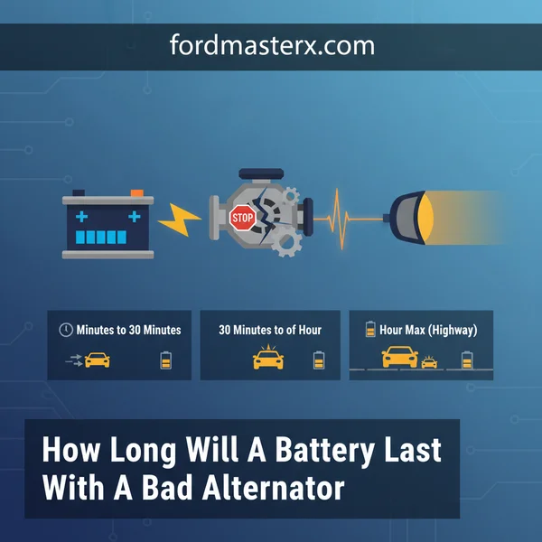 How Long Will a Battery Last With a Bad Alternator? (Estimates)