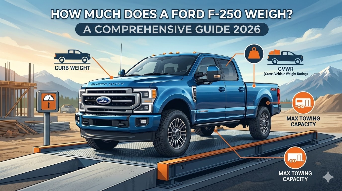 how much does a f250 weigh