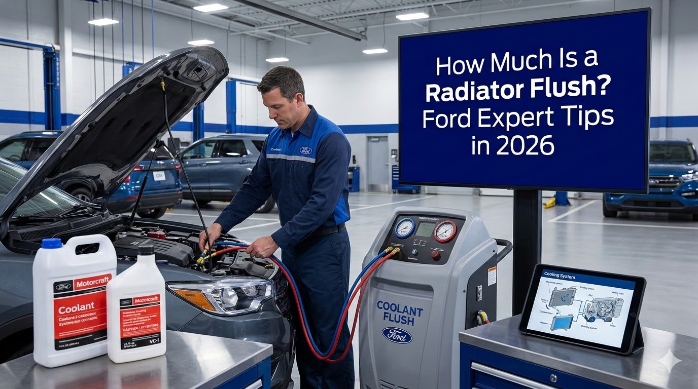 how much is a radiator flush