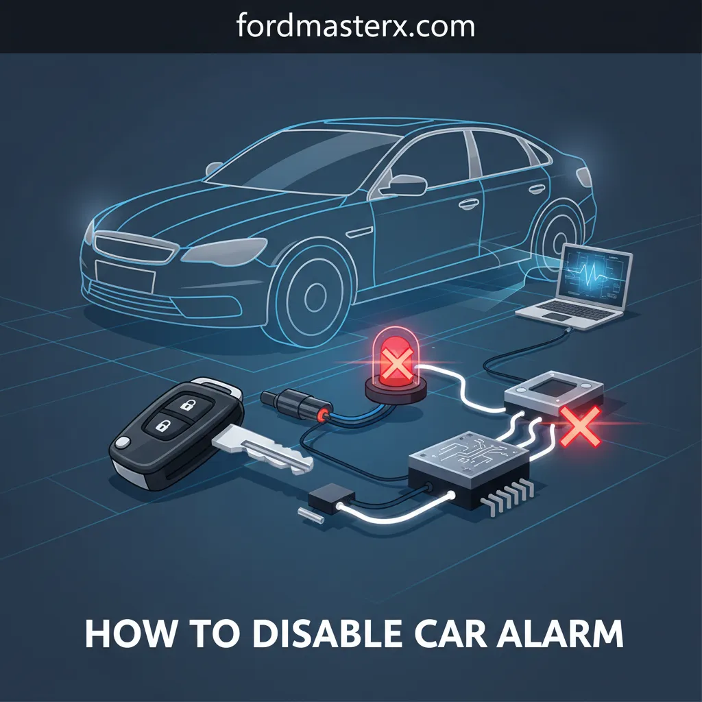 how to disable car alarm
