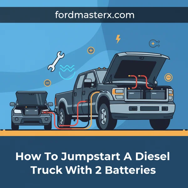 how to jumpstart a diesel truck with 2 b featured