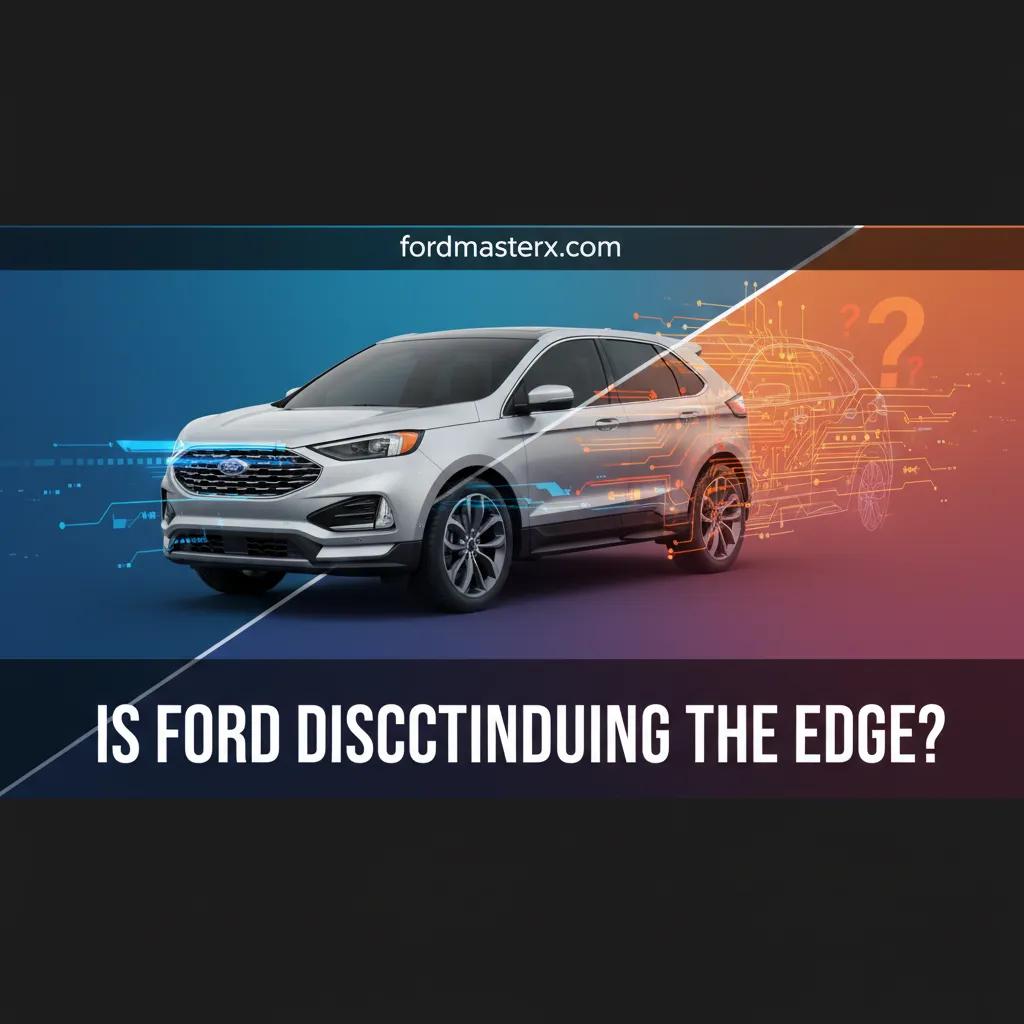 is ford discontinuing the edge