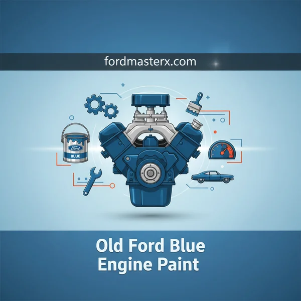 Old Ford Blue Engine Paint Guide: Correct Shades by Year