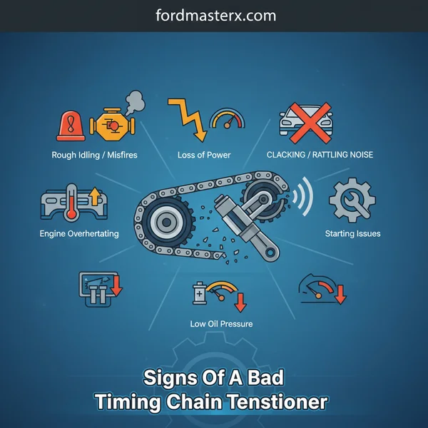 signs of a bad timing chain tensioner featured