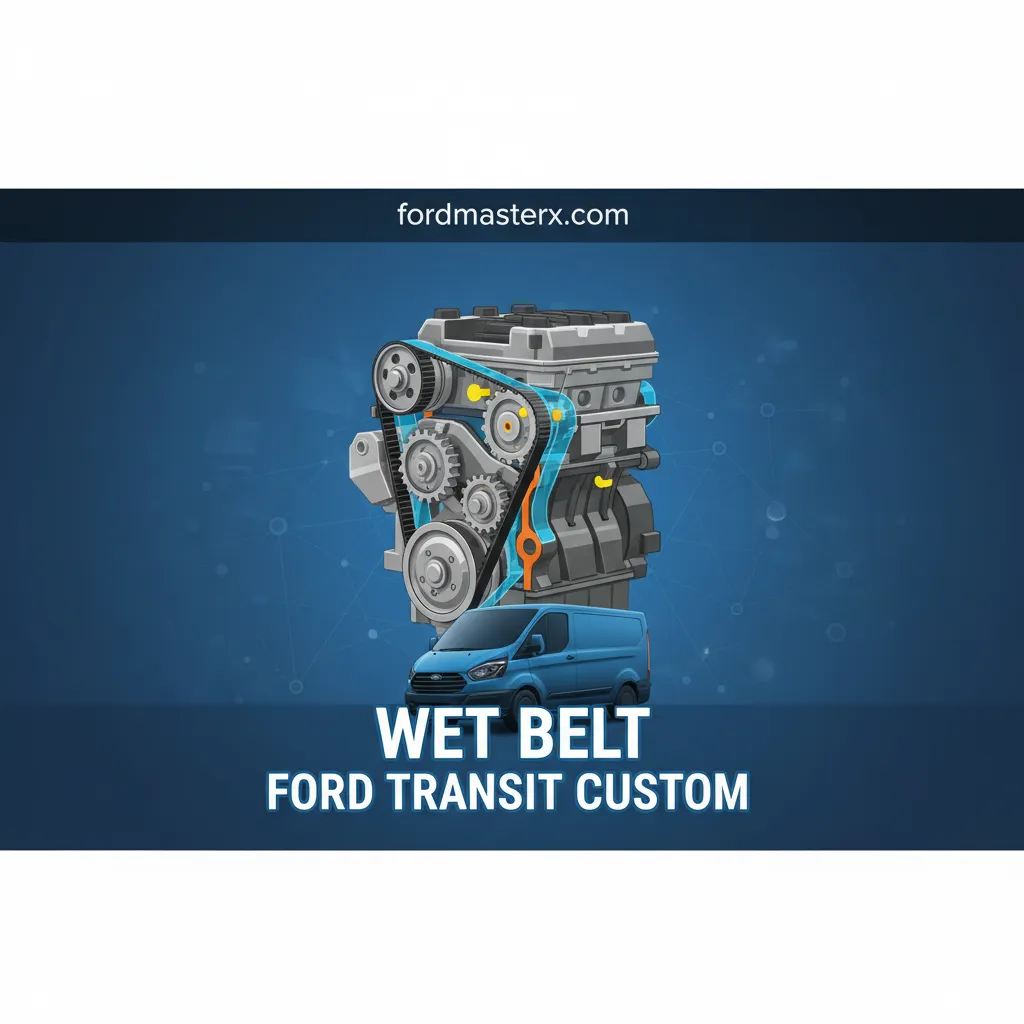 wet belt ford transit custom