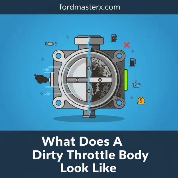 what does a dirty throttle body look lik featured