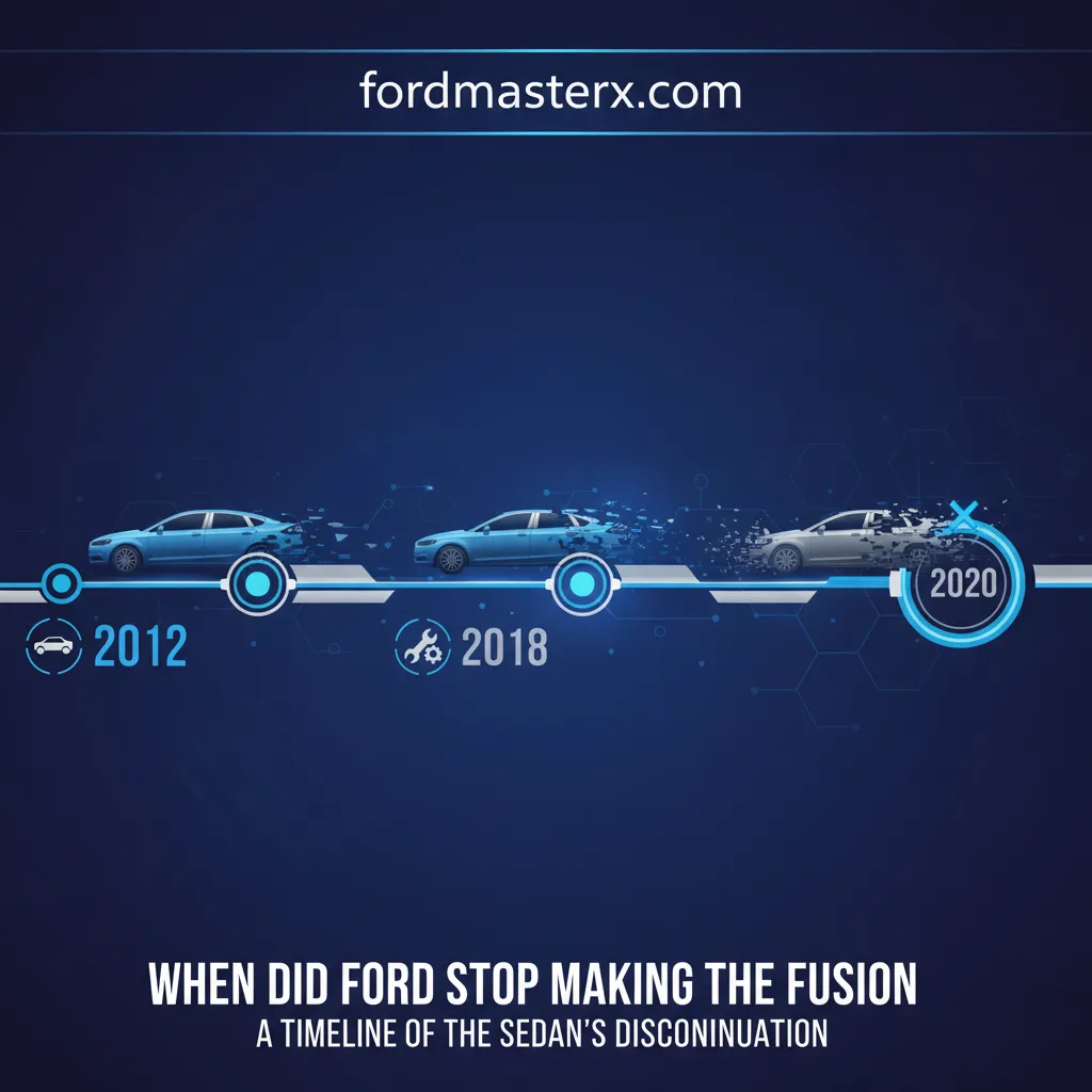 when did ford stop making the fusion