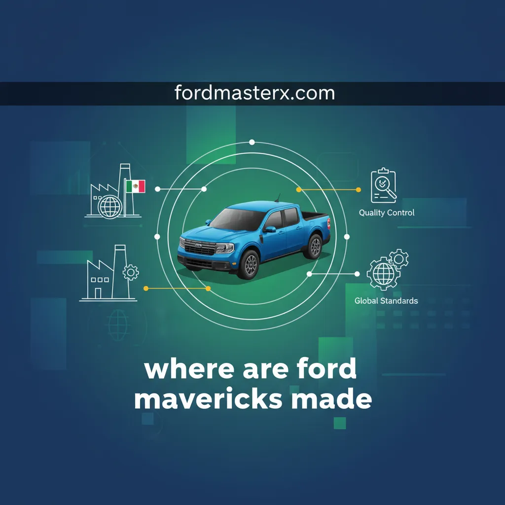 where are ford mavericks made