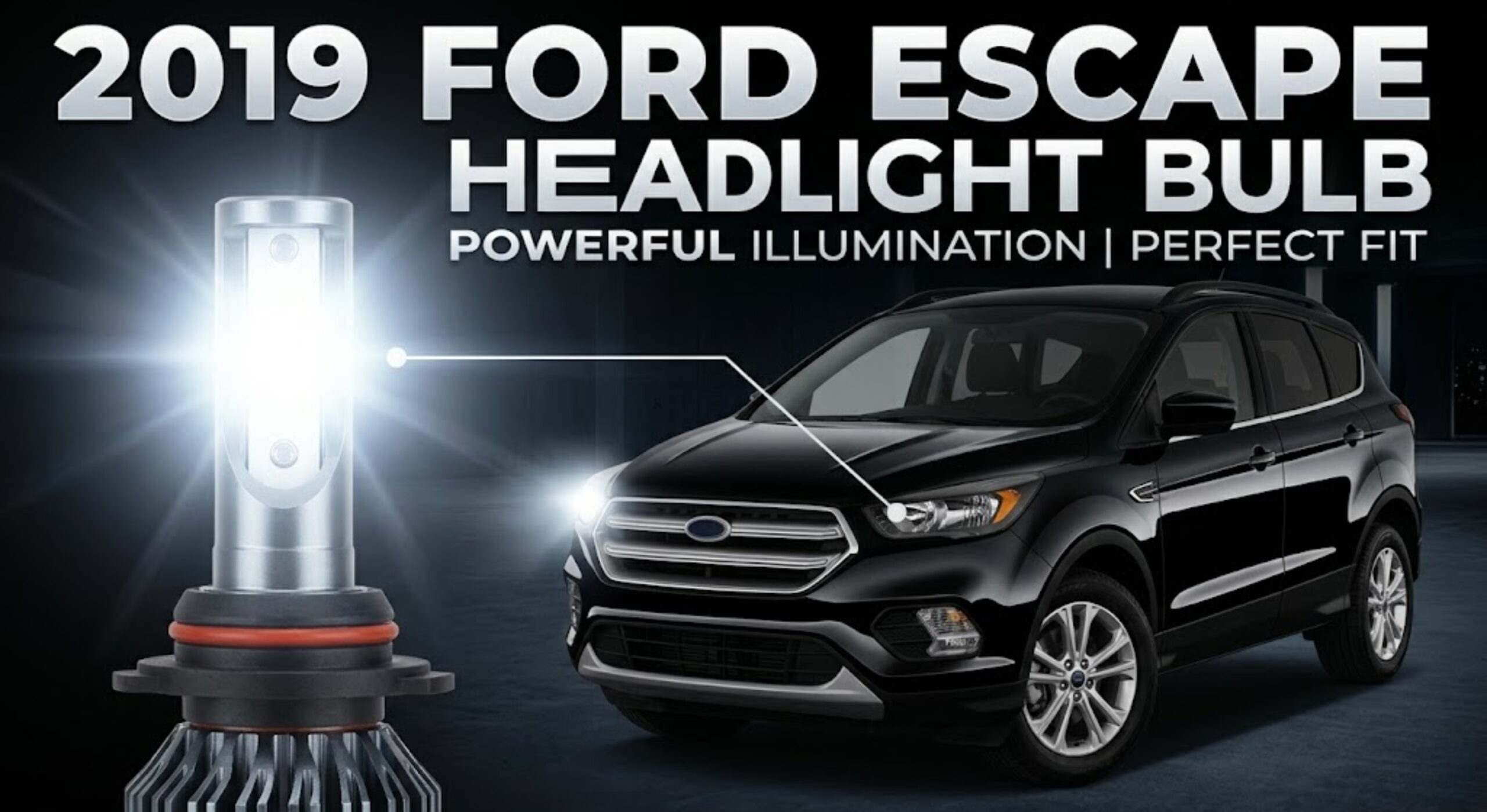 2019 ford escape headlight bulb