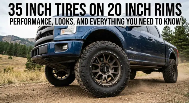 35 inch tires on 20 inch rims