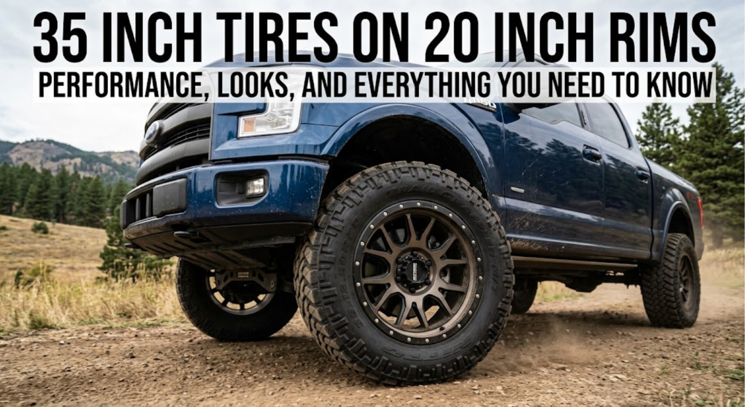 35 inch tires on 20 inch rims