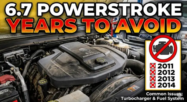 6.7 powerstroke years to avoid