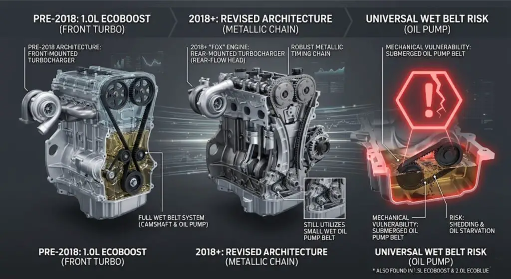 Engine Architectures and Model Year Variations
