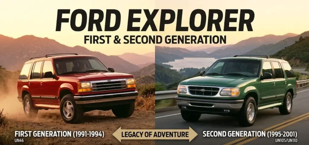 Ford Explorer First & Second Generation